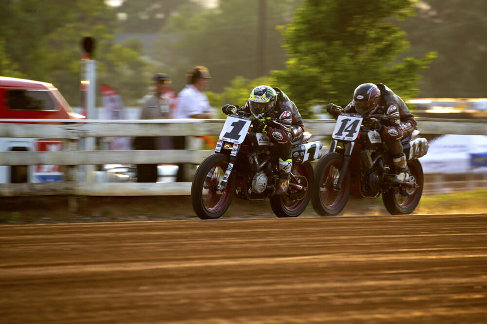 Jared Mees (1) and Briar Bauman (14)