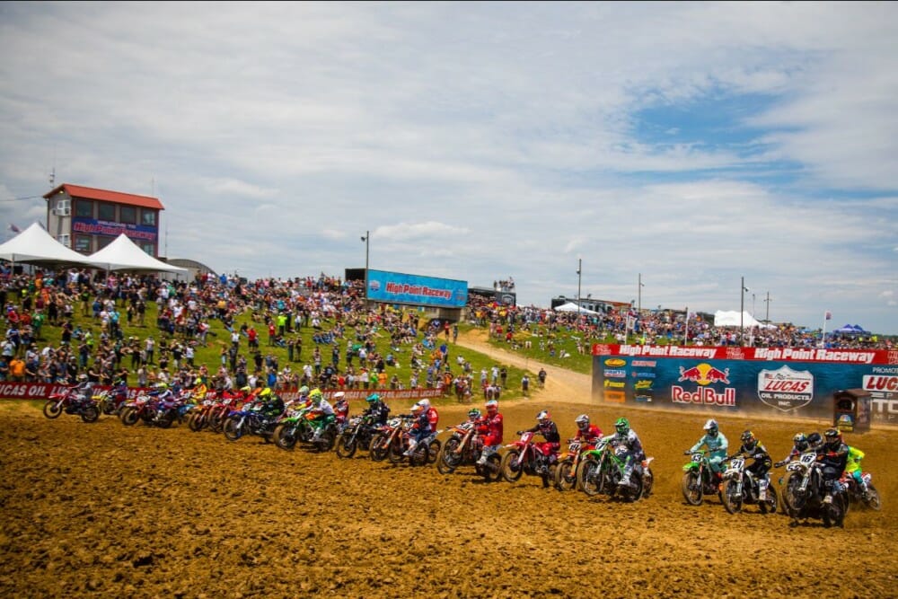 Tickets are now on sale to the 2020 Lucas Oil Pro Motocross Championship. Photo: Jeff Kardas