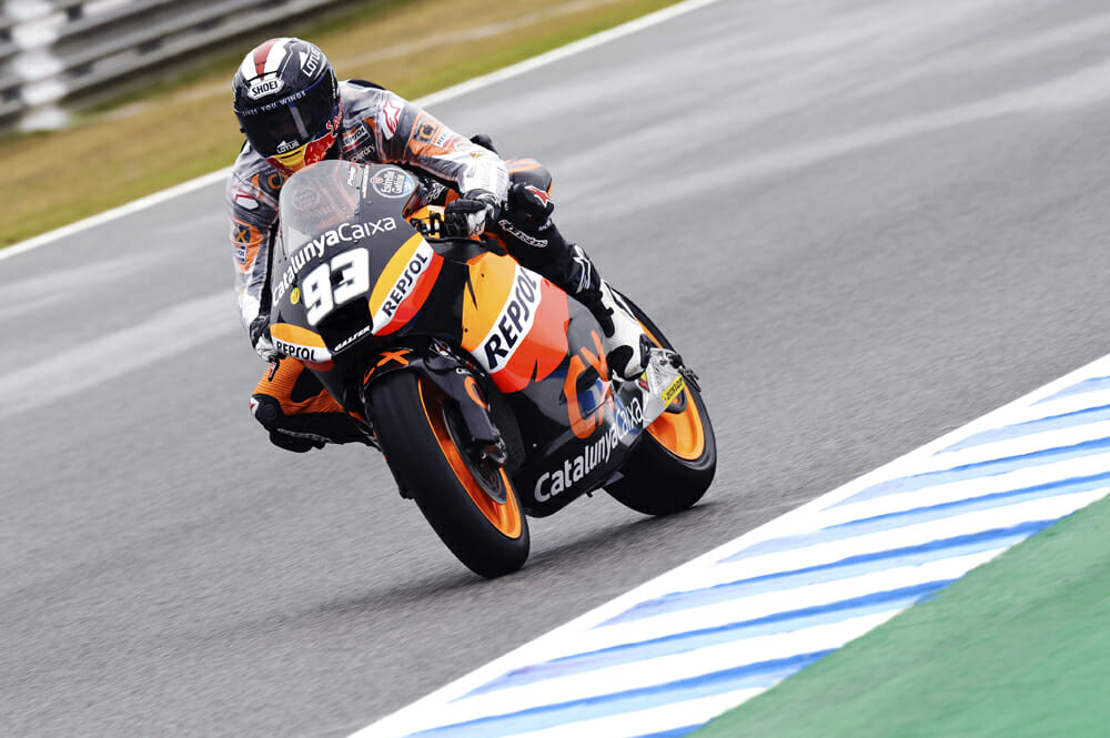 Marc Marquez’s Moto2 career was characterized by relentless speed but also some reckless riding.