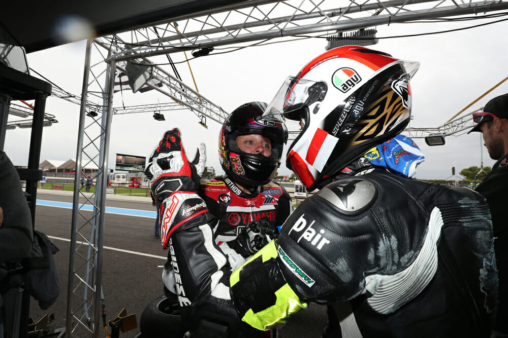 A Racer’s Diary: 24 Hours in Bol d’Or Blender by Melissa Paris | Torrential downpours, 15-foot flames, this story reads like some sort of Biblical end-of-days prophecy.