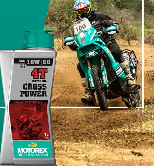 Motorex is replacing its 1-liter containers, nicknamed "elephant trunk," with a new X-shaped bottle.