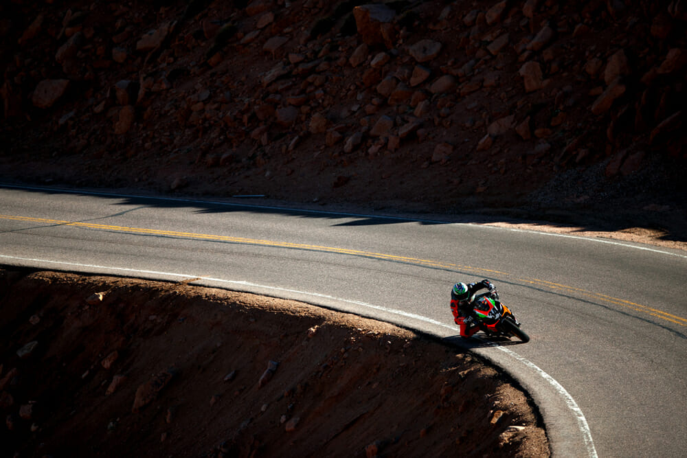 Rennie Scaysbrook charges through the mid-section during practice for the 2019 PPIHC.