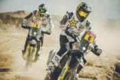 Pablo Quintanilla and Andrew Short look ahead to the start of the iconic Dakar Rally