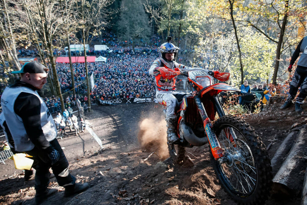 Taddy Blazusiak came within a whisker of winning GetzenRodeo