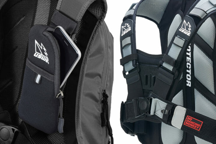 USWE Action Camera Harness and Phone Pocket
