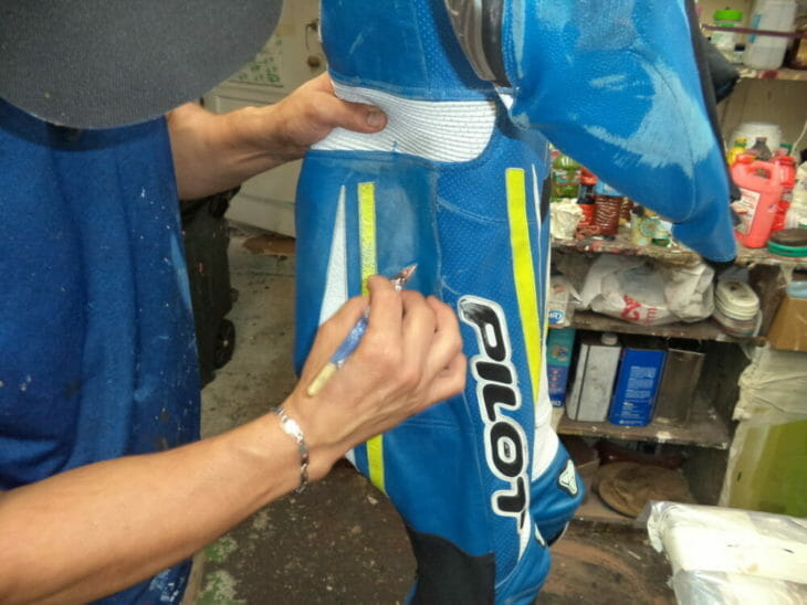 Anthony's Leather Works Pilot suit color