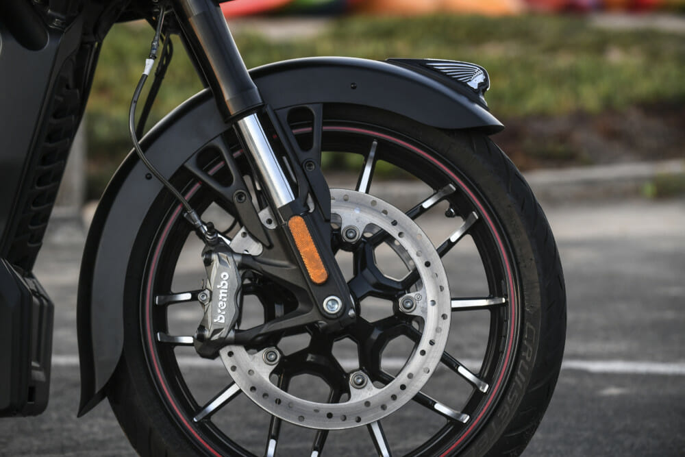 Metzeler Cruisetec Tires  chosen as exclusive Original Equipment of the New Indian® Challenger motorcycle 