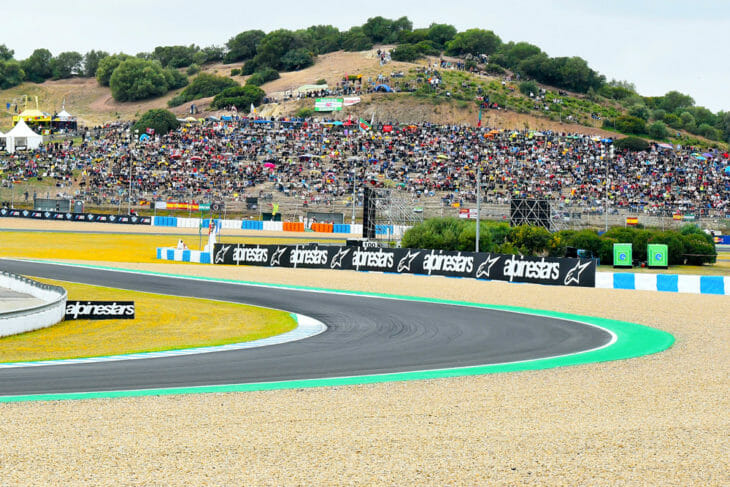 Spain seems to be the current home of MotoGP, and it all began at the new Jerez track back in the late 1980s.