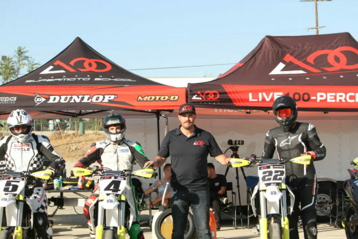 Live 100 Moto Supermoto School Djamil Sakhri 