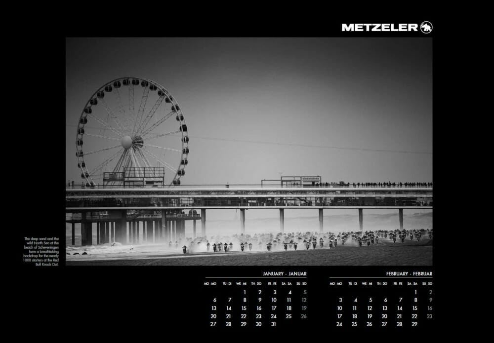 Metzeler Extreme 2020 Wall Calendar | Metzeler 2020 Wall Calendar Features Extreme Enduro Riders