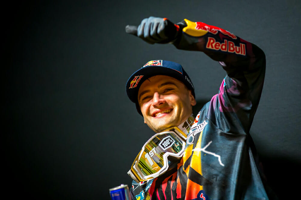 Cycle News 2019 AMA 450cc Supercross Champion Cooper Webb Interview