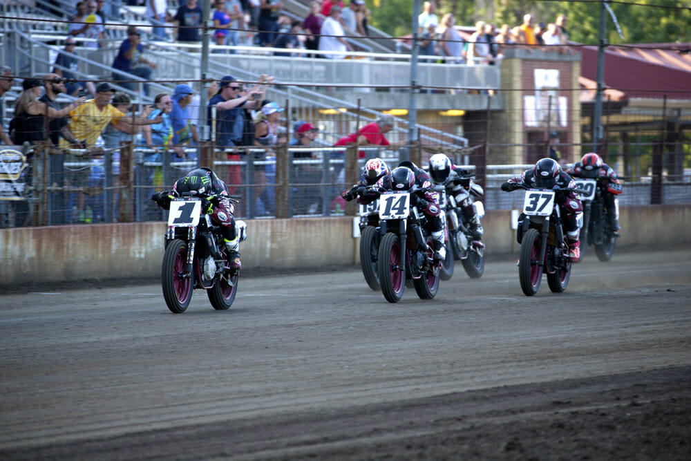 American Flat track is catching more attention from the factories.