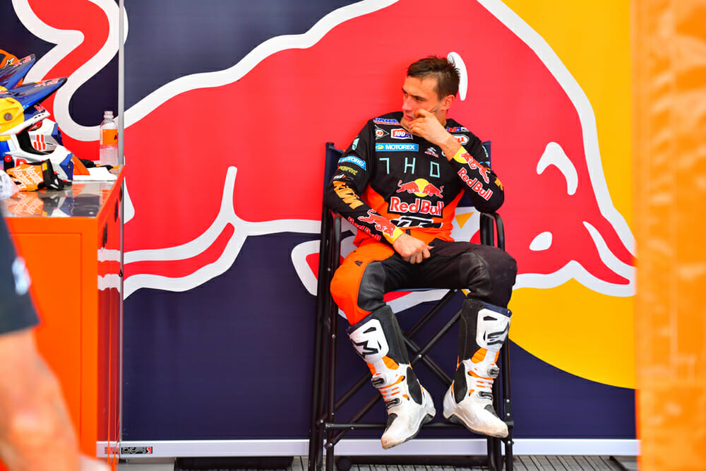 Red Bull KTM racer, Cooper Webb
