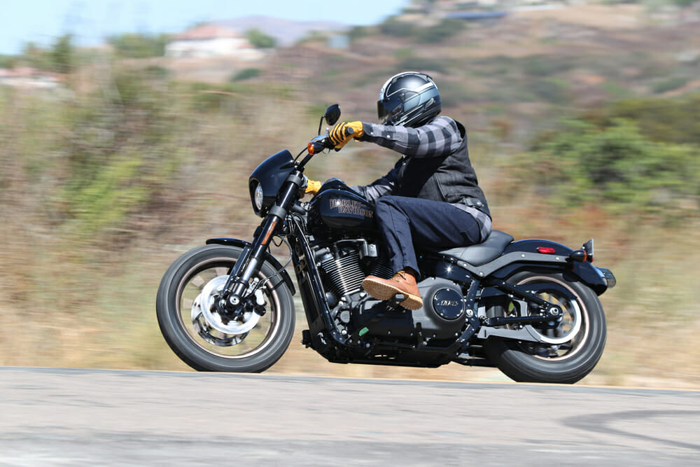 The 2020 Harley-Davidson Low Rider S is equipped with 114 c.i. of Milwaukee muscle.