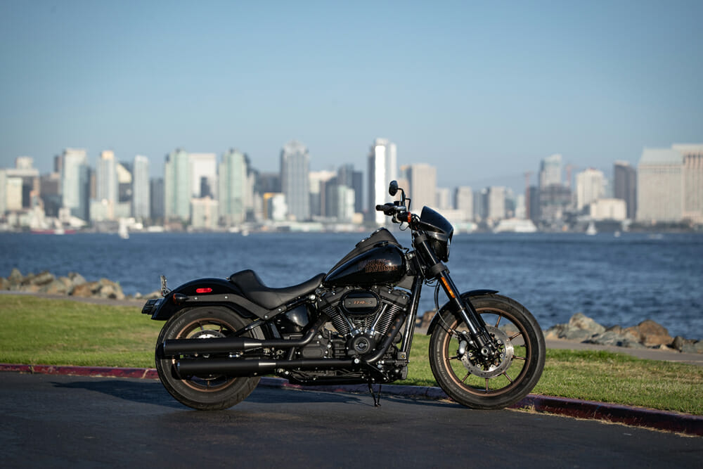 The 2020 Harley-Davidson Low Rider S is equipped with 114 c.i. of Milwaukee muscle.