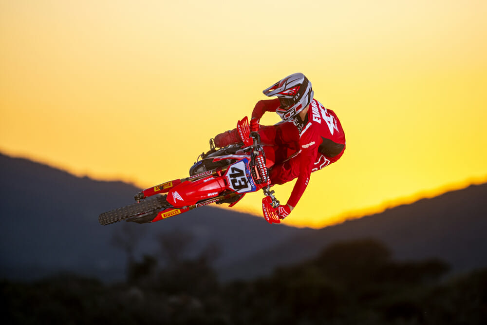 Mitch Evans ready for 2020 MXGP with new Honda CRF450RW