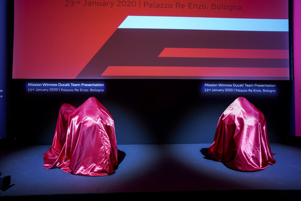 2020 Mission Winnow Ducati MotoGP Team Presented in Bologna