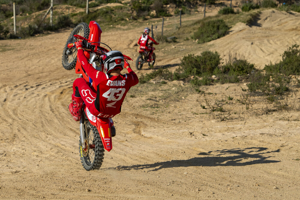 Mitch Evans ready for 2020 MXGP with new Honda CRF450RW