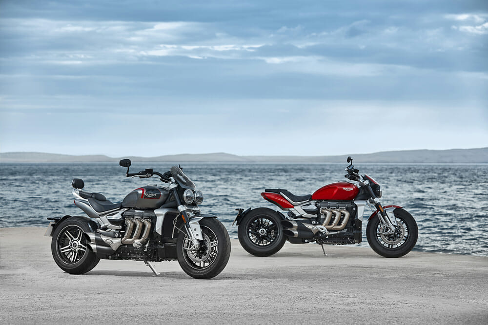 2020 Triumph Rocket 3 R & GT Specifications