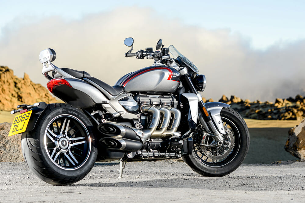 2020 Triumph Rocket 3 GT right side.