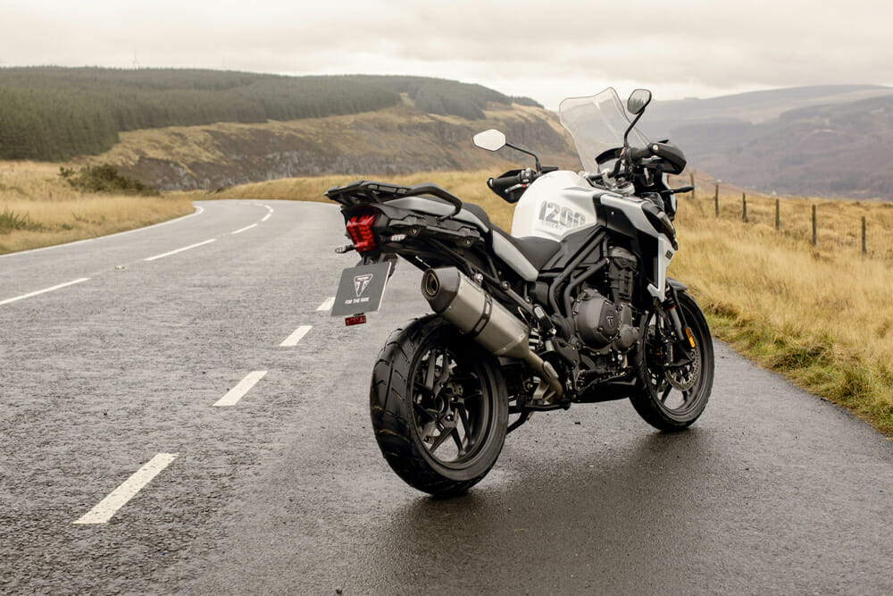 2020 Triumph Tiger 1200 Alpine exhaust side