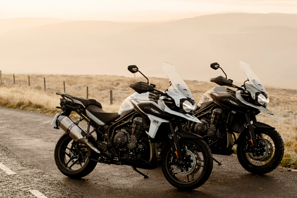 2020 Triumph Tiger 1200 Desert and Tiger 1200 Alpine