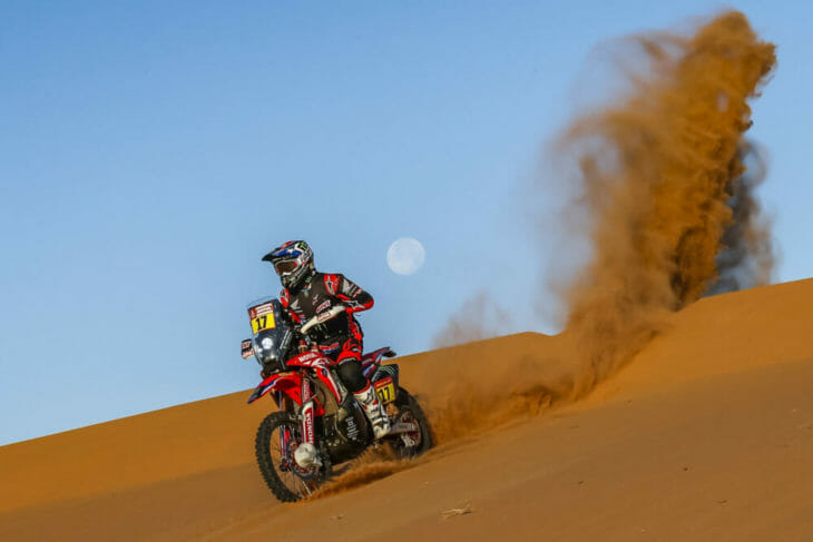 2020 Dakar Rally Motorcycle Results Stage Seven Benavides