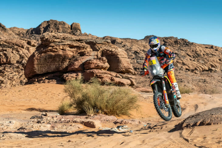 2020 Dakar Rally Motorcycle Results Toby Price stage Three