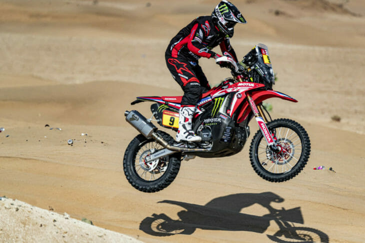 2020 Dakar Rally Motorcycle Results Brabec stage Three