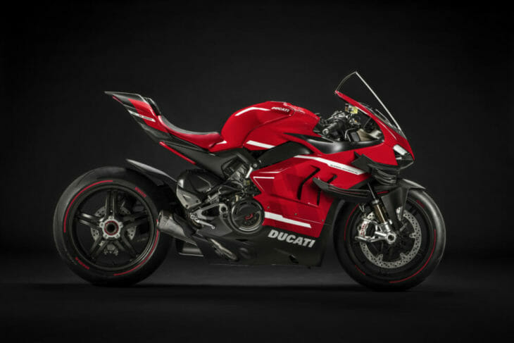 Ducati Superleggera V4 dead side studio