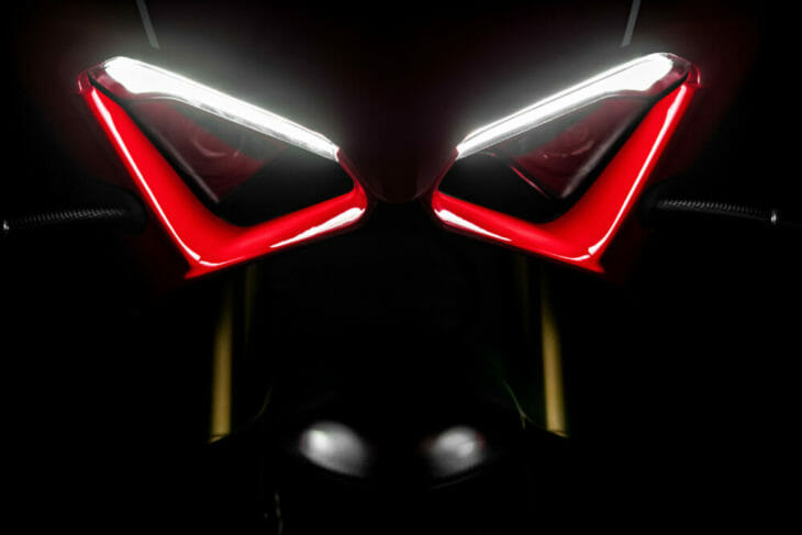 Ducati Superleggera V4 lights