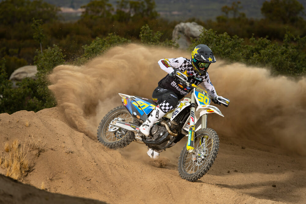 Rockstar Energy Husqvarna Factory Racing 2020 Off-Road Team member Austin Walton