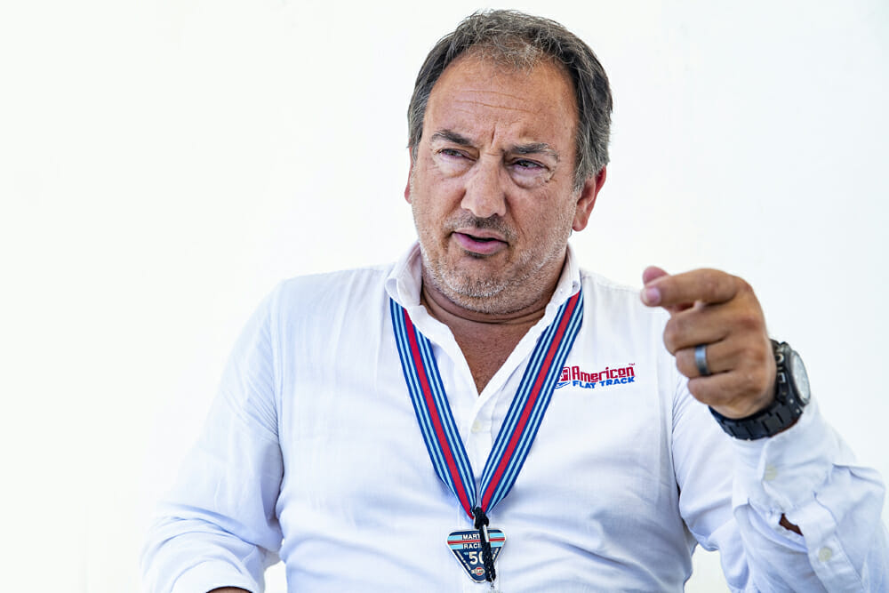 American Flat Track CEO Michael Lock Interview with Cycle News Magazine, part two.