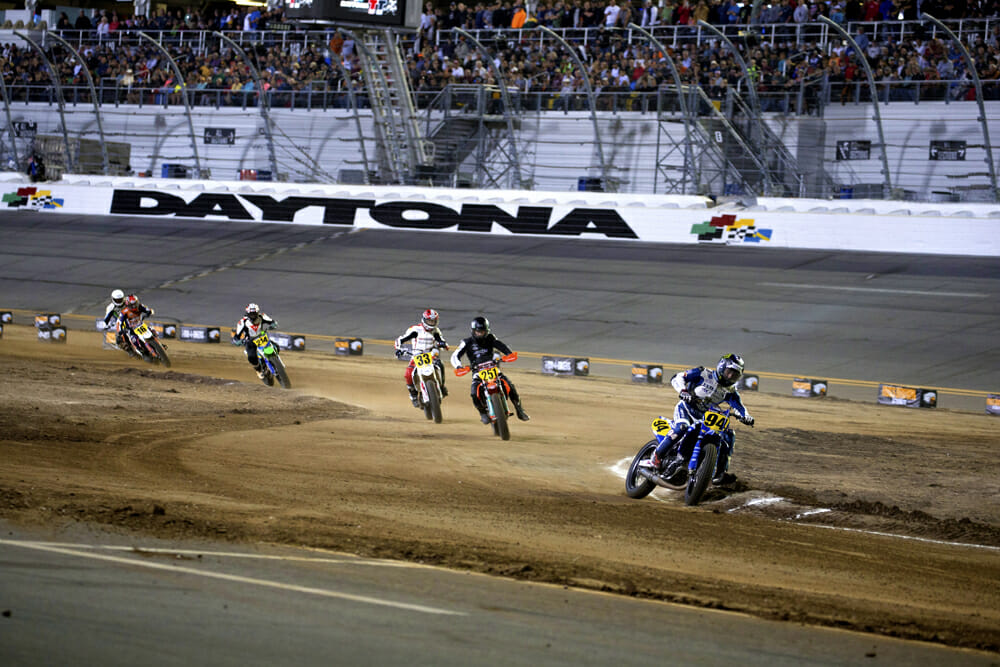 American Flat Track CEO Michael Lock wants to see more young racers coming up through the ranks such as Dalton Gauthier did.