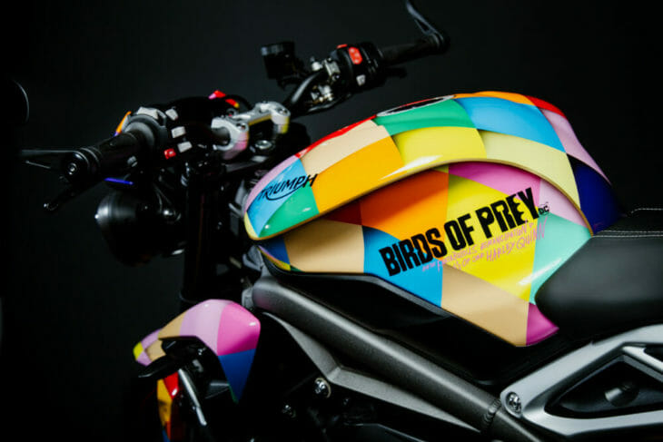 Triumph Partners With Warner Bros for Birds of Prey Movie