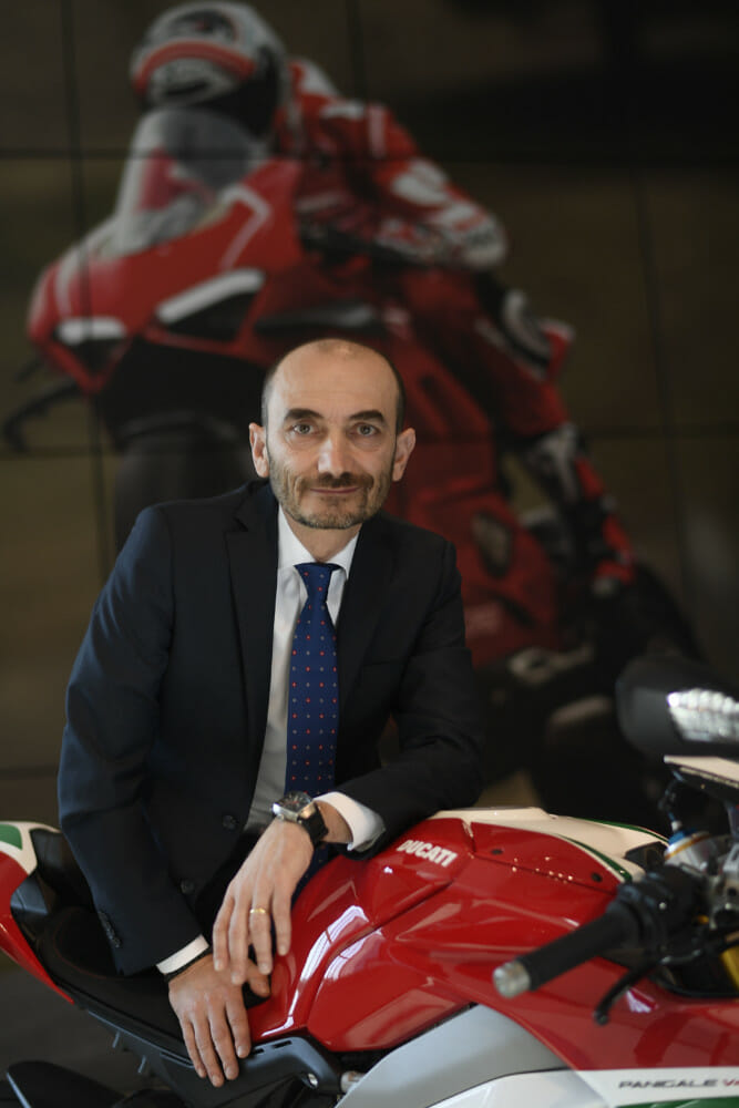 Claudio Domenicali CEO Ducati