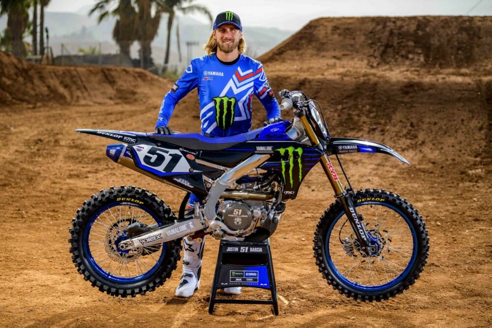 Justin Barcia, Monster Energy Yamaha team