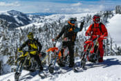 KLIM Frozen Cow Tag Snowbike Ride