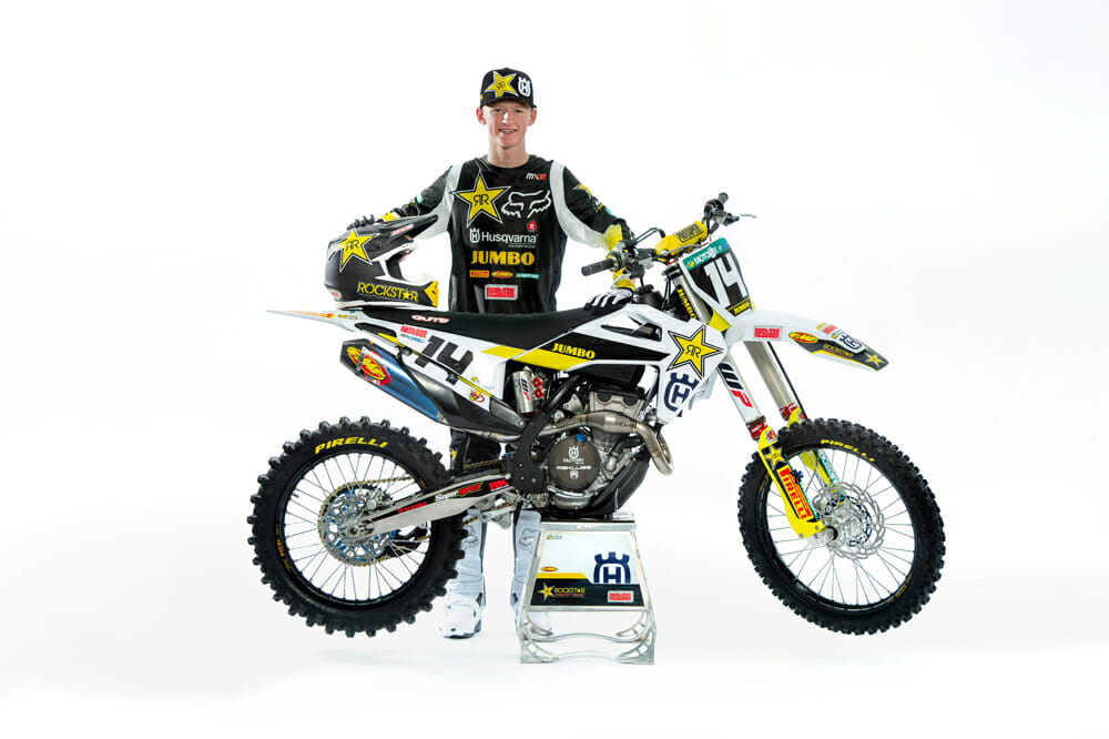 2020 Rockstar Energy Husqvarna Factory Racing MX2 Team Photo Shoot