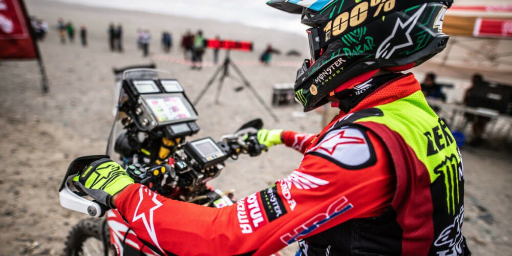 Kevin Benavides at the 2019 Dakar