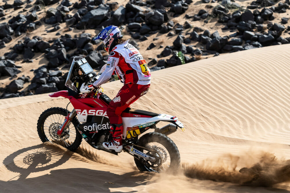 Laia Sanz will debut the new GasGas RC 450F at the 2020 Dakar Rally