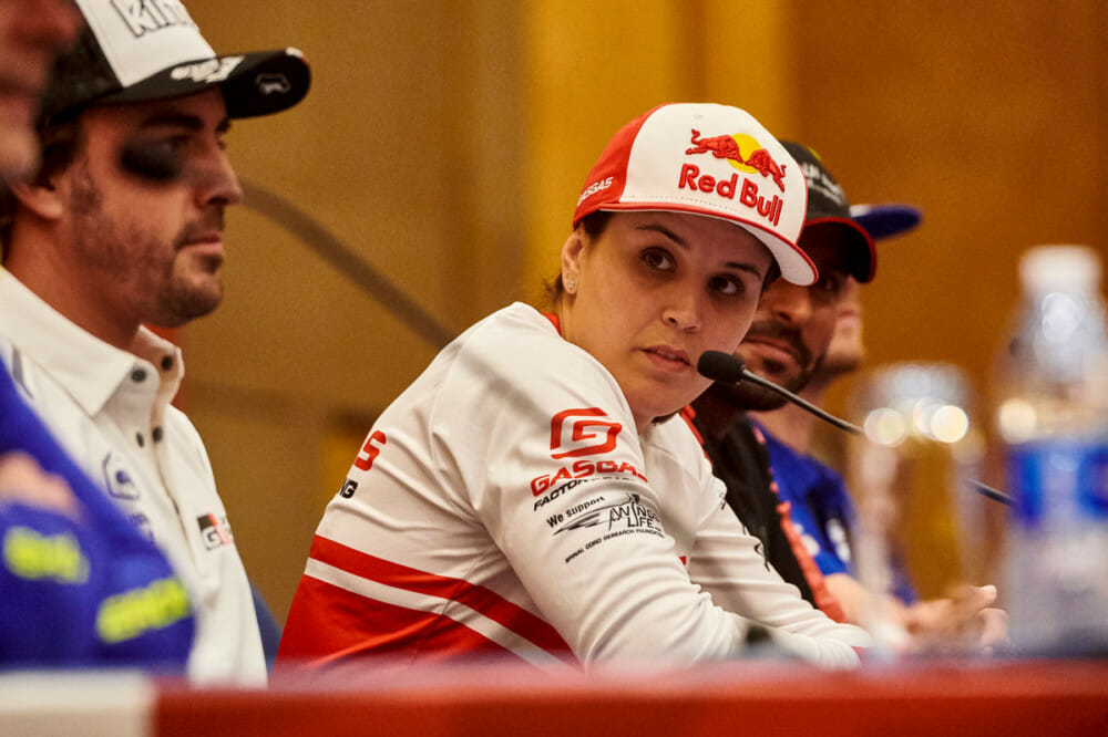 Laia Sanz will debut the new GasGas RC 450F at the 2020 Dakar Rally