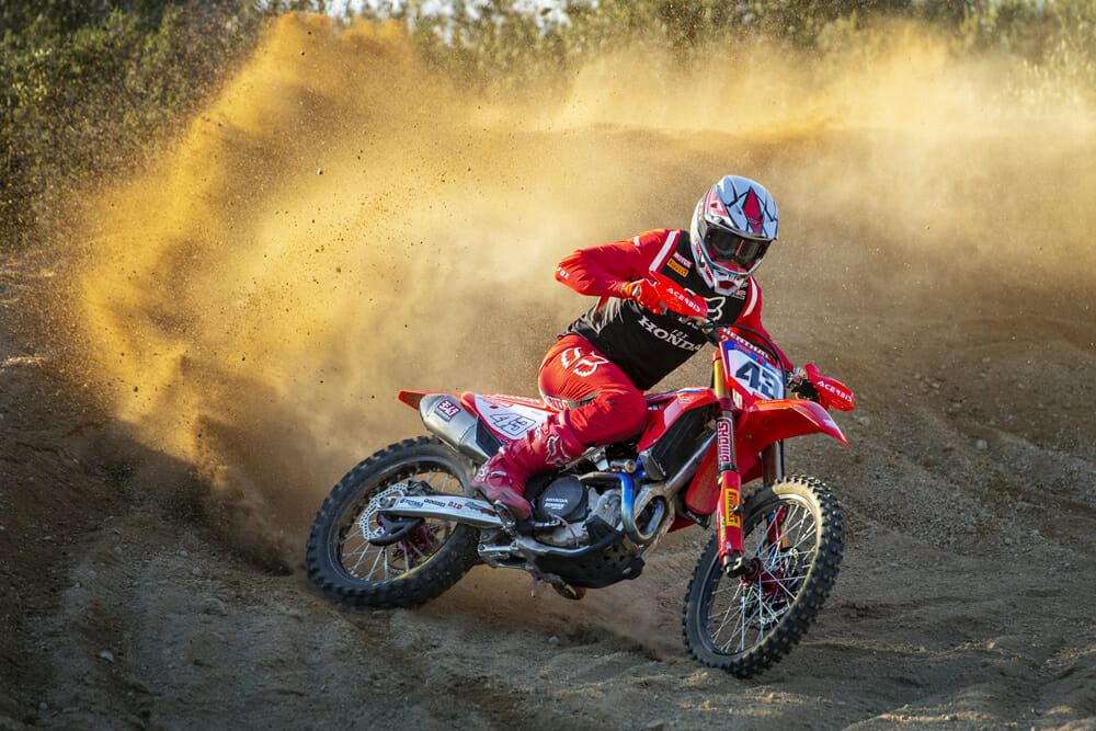 Mitch Evans ready for 2020 MXGP with new Honda CRF450RW