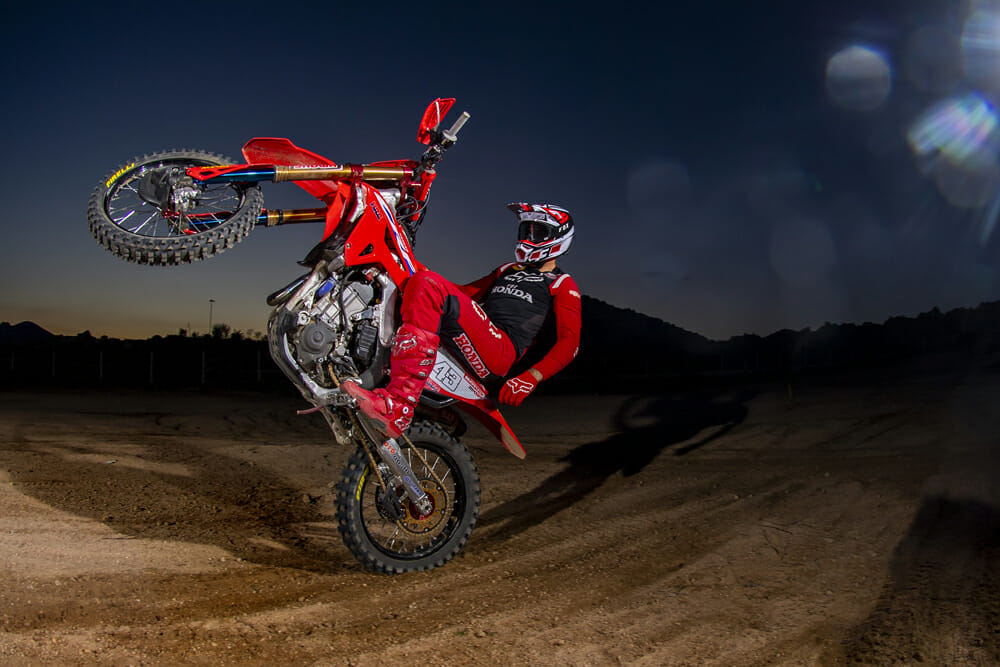 Mitch Evans ready for 2020 MXGP with new Honda CRF450RW