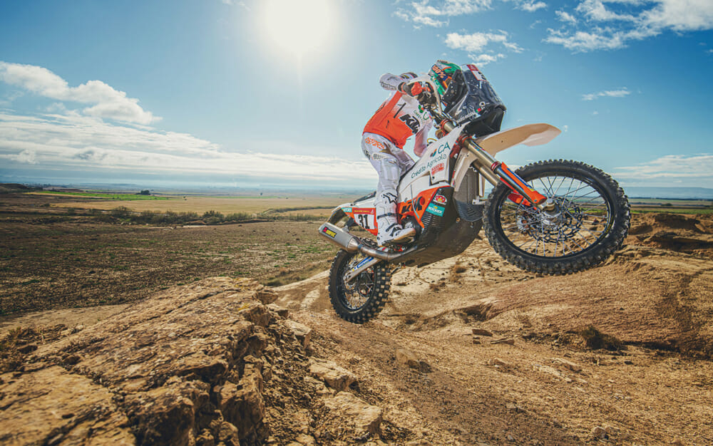 Red Bull KTM Factory Racing 2020 Dakar Rally rider Mario Patrao