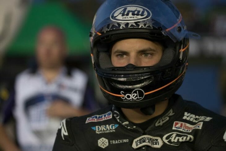 Latus Motors Racing signs James Rispoli
