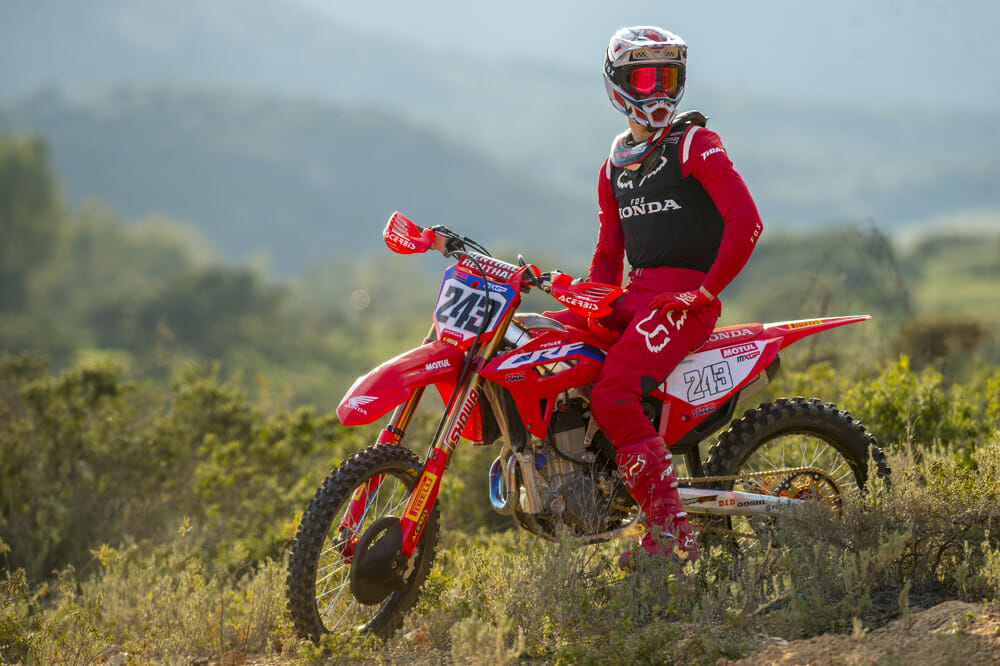 Tim Gajser ready for 2020 MXGP with new Honda CRF450RW