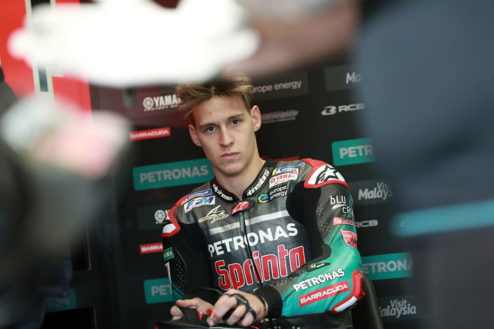 Fabio Quartararo Signs for Monster Energy Yamaha for 2021 and 2022