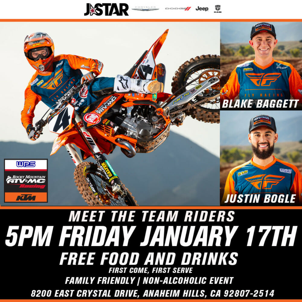 Meet and Greet With Team Rocky Mountain ATV/MC-KTM-WPS Riders