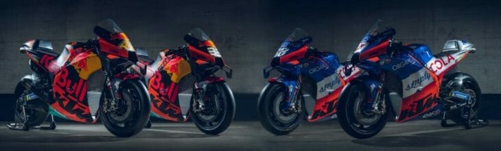 Red Bull KTM Factory Racing and Tech3 MotoGP 2020 Teams Launch